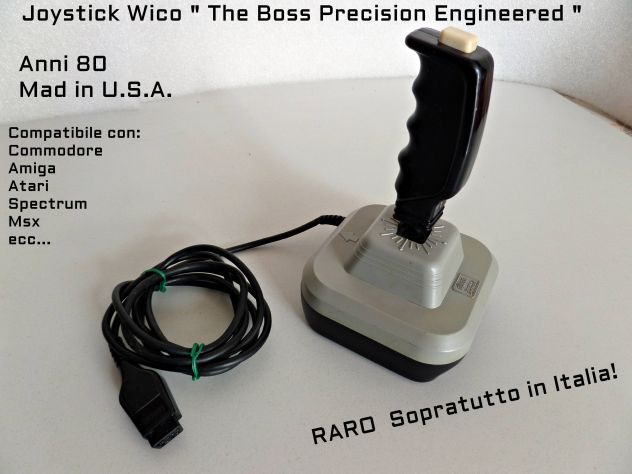 Joystick vintage " Wico the Boss precision engineered" Made in USA