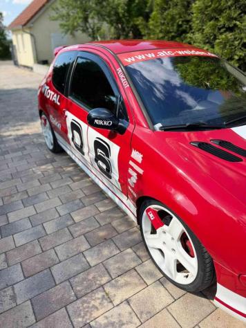 PEUGEOT 206 2.0 16V 3p. RC LIVREA REPLICA WRC CHAMPION!! rif. 23968178 - Foto 2
