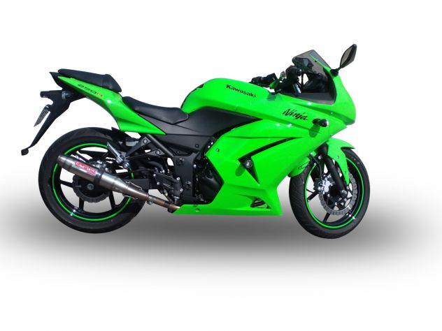 Terminale di scarico per Ninja 250 Gpr Deptone Gpe M3 Furore nero
