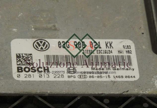 Volkswagen Golf V 2.0 centralina motore 03G906021KK - Foto 2