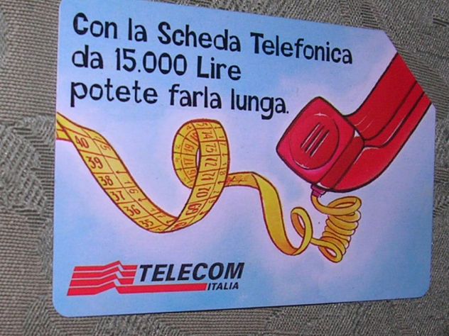 SCHEDA TELEFONICA ITALIA 30 - Foto 2
