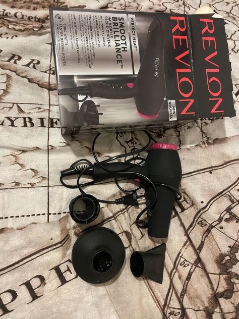 Phon Revlon nero con accessori - Foto 2