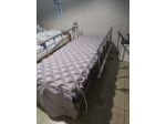 Letto con materasso antidecubito