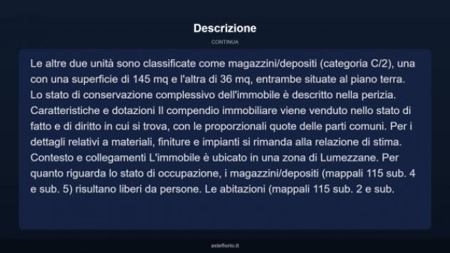 Immobile in asta di 181 m² in vendita a Lumezzane - Foto 6