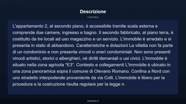 Immobile in asta di 990 m² con più di 5 locali in vendita a Olevano Romano - Foto 8