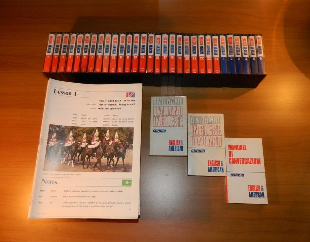 Audiocorso musicassette Curcio English & American