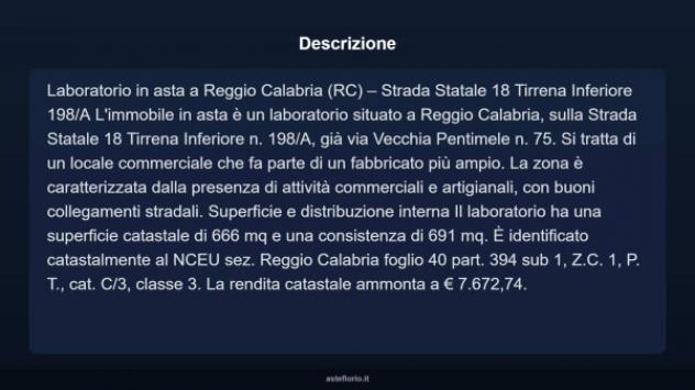 Immobile in asta di 666 m² in vendita a Reggio Calabria - Foto 9