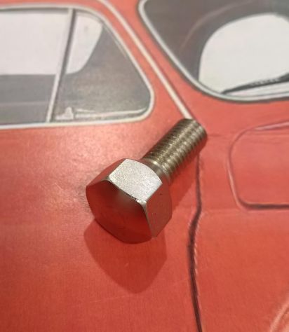 Kit 16 Bulloni Conici Nichelati Fiat 500 R / 126 - Foto 2