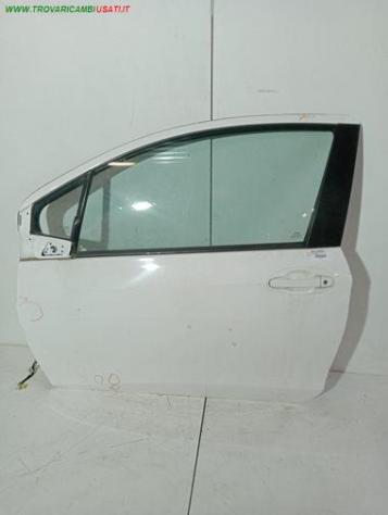 PORTA ANT. SX BIANCA CON AL SE VERSIONE 3 PORTE 999-U1309834 Carrozzeria Lamierati esterni Porte Porta ant. sx. TOYOTA - YARIS - 2011 2014, TOYOT