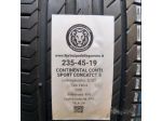 2 gomme 235 45 19 continental a20331