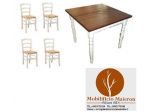 Set Tavoli sedie ristorante cod 102 shabby chic