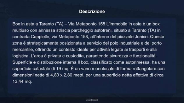 Immobile in asta di 19 m² in vendita a Taranto - Foto 9