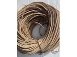 GT6 Nastro in pelle a vegetale naturale per collari e bracciali 5x5 – Mt 100