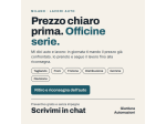 Lavori auto a Milano: prezzo chiaro prima, officine serie