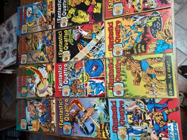 Fumetti FANTASTICI QUATTRO editoriale Corno primi anni 70 - Foto 8
