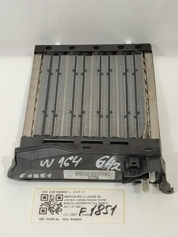 RADIATORE RISCALDAMENTO ELETTRICO MERCEDES ML W164 3° Serie A251830562 642940 diesel 2987 (0511)