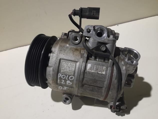 COMPRESSORE A/C VOLKSWAGEN Polo 4° Serie 6q0820808e diesel 2.0 (0109)