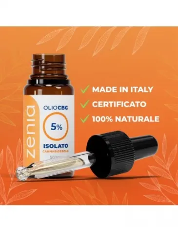 Zenia Olio CBG 5% - Foto 7