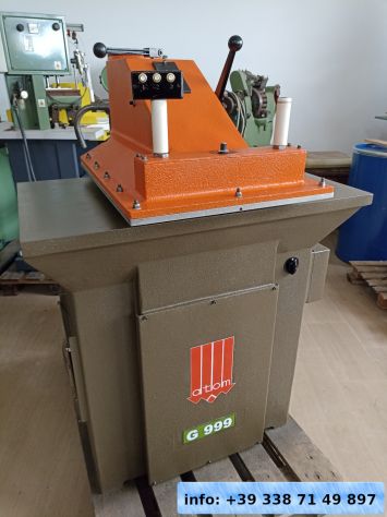 Trancia Fustellatrice a bandiera Atom G999 - Foto 5