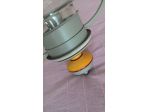 Lampadaio in ferro e ceramica