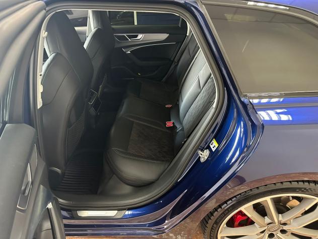 AUDI S6 3.0 TDI SW S-LINE BLU NOTTE MET PELLE E ALCANTARA NERA C.L.21" FARI MATRIX TAGLIANDI AUDI FATTURABILE IVA ESPOSTA - Foto 10
