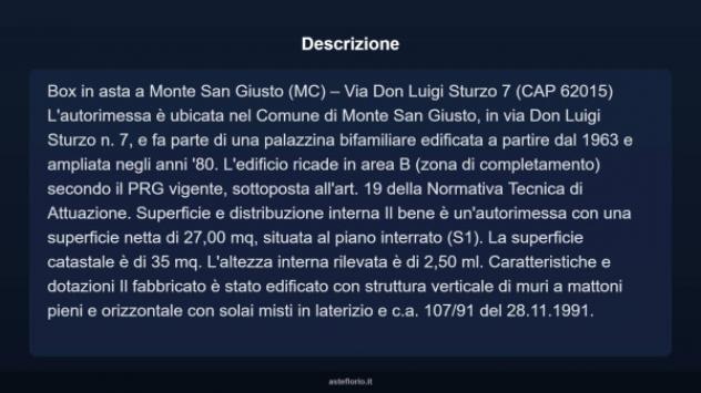 Immobile in asta di 27 m² in vendita a Monte San Giusto - Foto 10