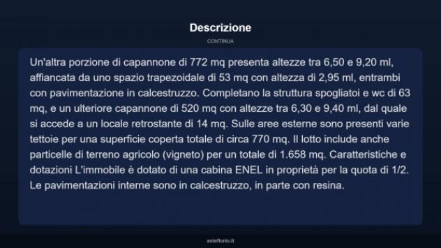 Immobile in asta di 3576 m² in vendita a Trani - Foto 10