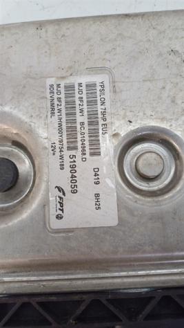 CENTRALINA MOTORE LANCIA Ypsilon 2° Serie 51904059 199A9000 diesel 1248 (0610) - Foto 2