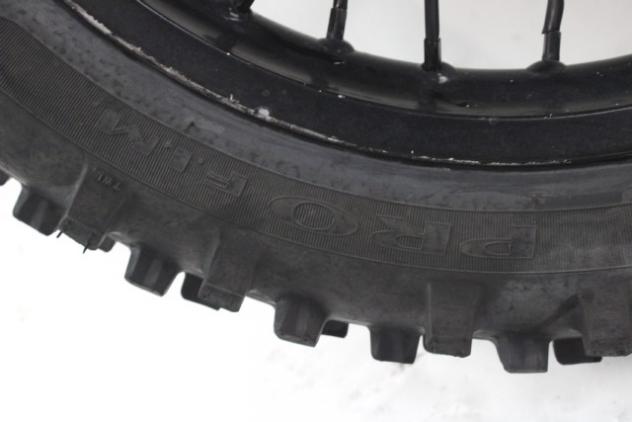 HONDA CRF 250 X 42650KSC000 CERCHIO A RAGGI POSTERIORE 2004 REAR WHEEL PNEUMATICO OK - Foto 5
