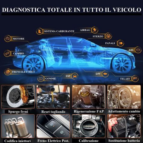 DIAGNOSI multimarca TUTTE le AUTO+CAMION+BUS # spedizione CONTRASSEGNO - Foto 10