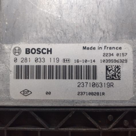 0281033119 EDC17C84 237106319R CENTRALINA MOTORE RENAULT CLIO IV CAPTURE 1.5 DCI - Foto 6
