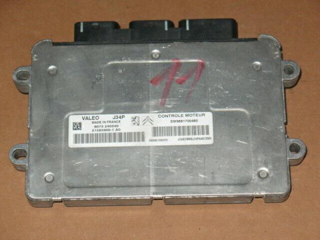 9661700480 ECU CITROEN C2 1.4 VALEO J34P SW 9661700480 HW 9651696680