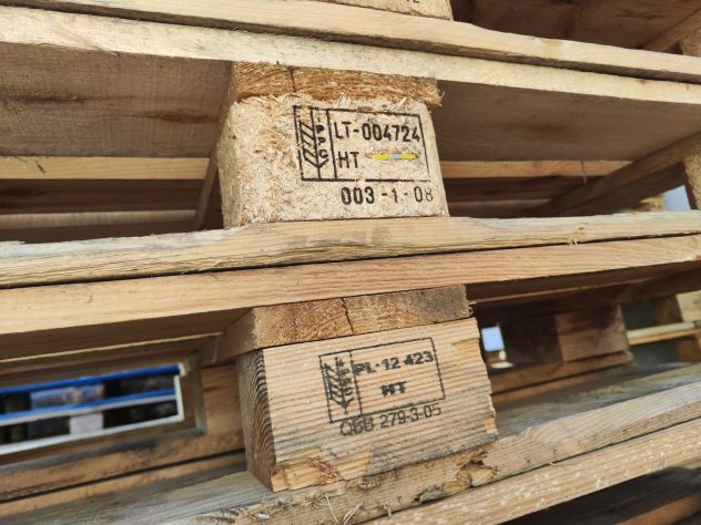 10 X BANCALI EUR EPAL STOCK 10 PEZZI  PEDANA BANCALE EUROPALLET 120 X 80 CM - Foto 4