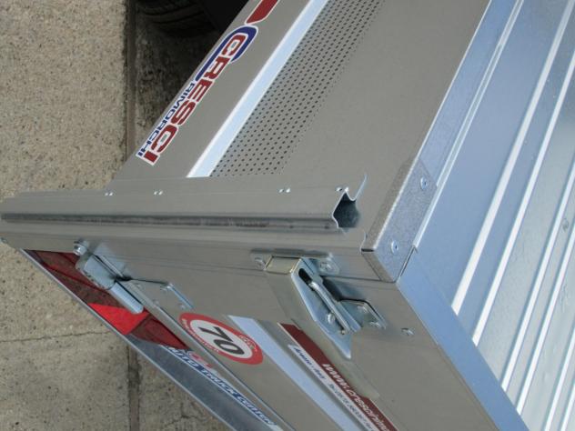 Rimorchio Cresci A6 750/600 Kg cm175x141x36H con freni - Foto 9