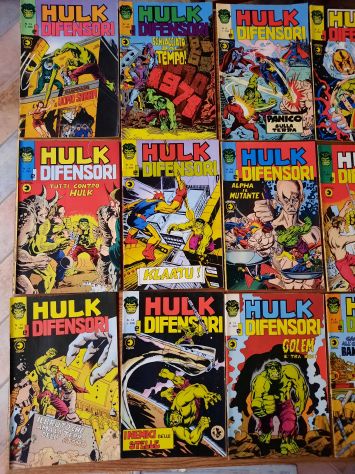 Fumetti HULK E I DIFENSORI editoriale Corno primi anni 70 - Foto 4
