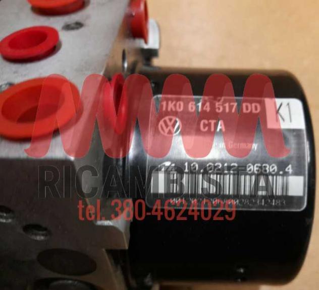 1K0 907 379 BH Volkswagen Caddy riparazione centralina ABS