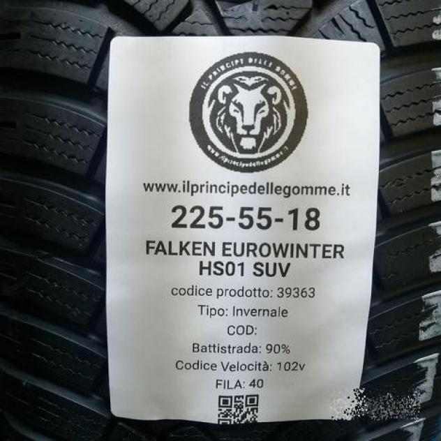 2 gomme 225 55 18 falken a39363 - Foto 2