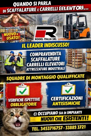 Scaffalatura certificata Rodel Italia
