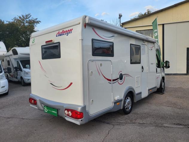 CAMPER CHALLENGER DUCATO SEMINTEGRALE CLIMATIZZATORE GARAGE FOTOVOLTAICO TENDALINO GENERALI USATI 495 - Foto 4