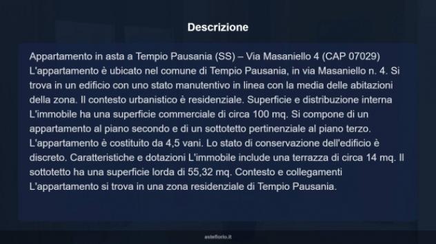 Immobile in asta di 100 m² in vendita a Tempio Pausania - Foto 5