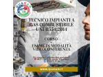 Caldaista Tecnico Impianti a Gas Combustibile – UNI 11554:2014