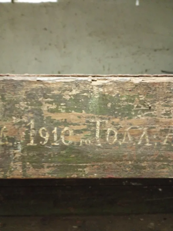 Tornio antico da falegname da museo - Foto 3