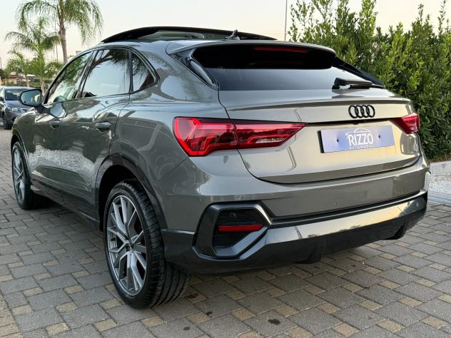 AUDI Q3 35TDI 150CV S-LINE IDENTITY BLACK TETTO PELLE NAVI - Foto 3