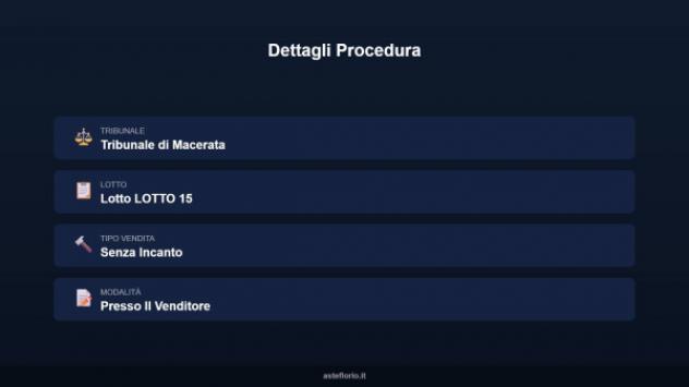 Immobile in asta di 14 m² in vendita a Appignano - Foto 8