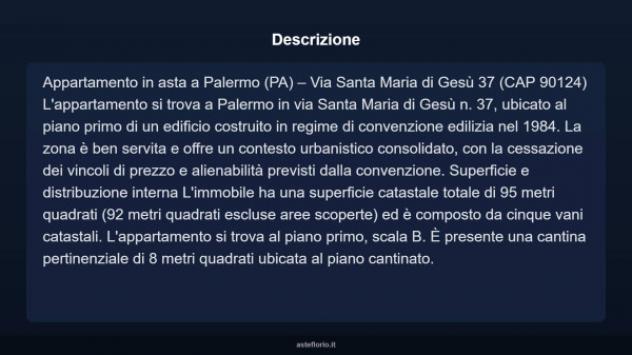 Immobile in asta di 95 m² in vendita a Palermo - Foto 15