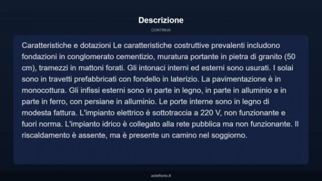 Immobile in asta di 156 m² con più di 5 locali in vendita a Sarule - Foto 5