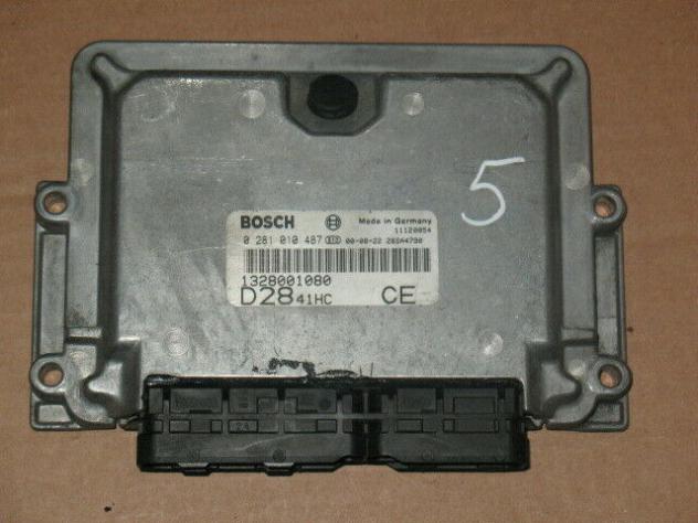 0281010487 ECU FIAT DUCATO 2.8 JTD BOSCH 0281010487 1328001080 D2841HC CE