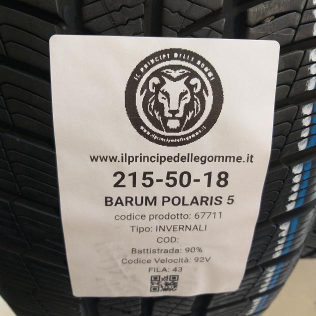 4 GOMME 215 50 18 BARUM A67711 - Foto 2