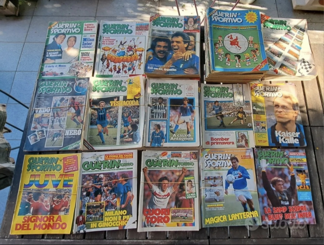 lotto GUERIN SPORTIVO dal 1975 al 1991 (98 riviste)