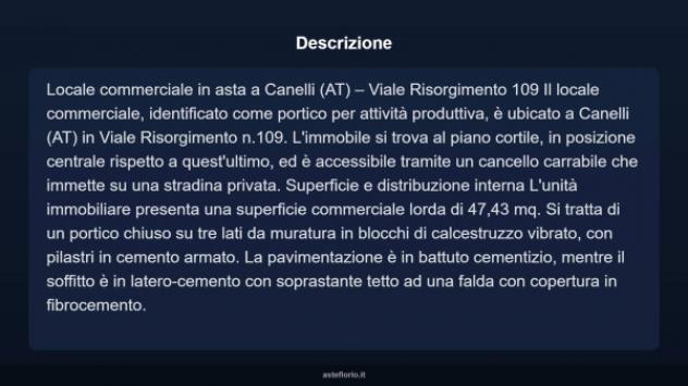 Immobile in asta di 47 m² in vendita a Canelli - Foto 3
